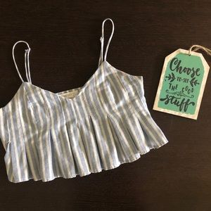 Stripes Crop Top